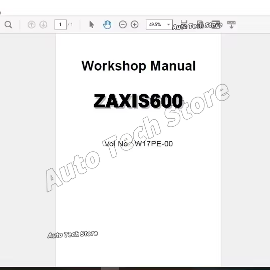 Tools In Workshop Pdf - Pour Hitachi magasin complet manuel ensemble