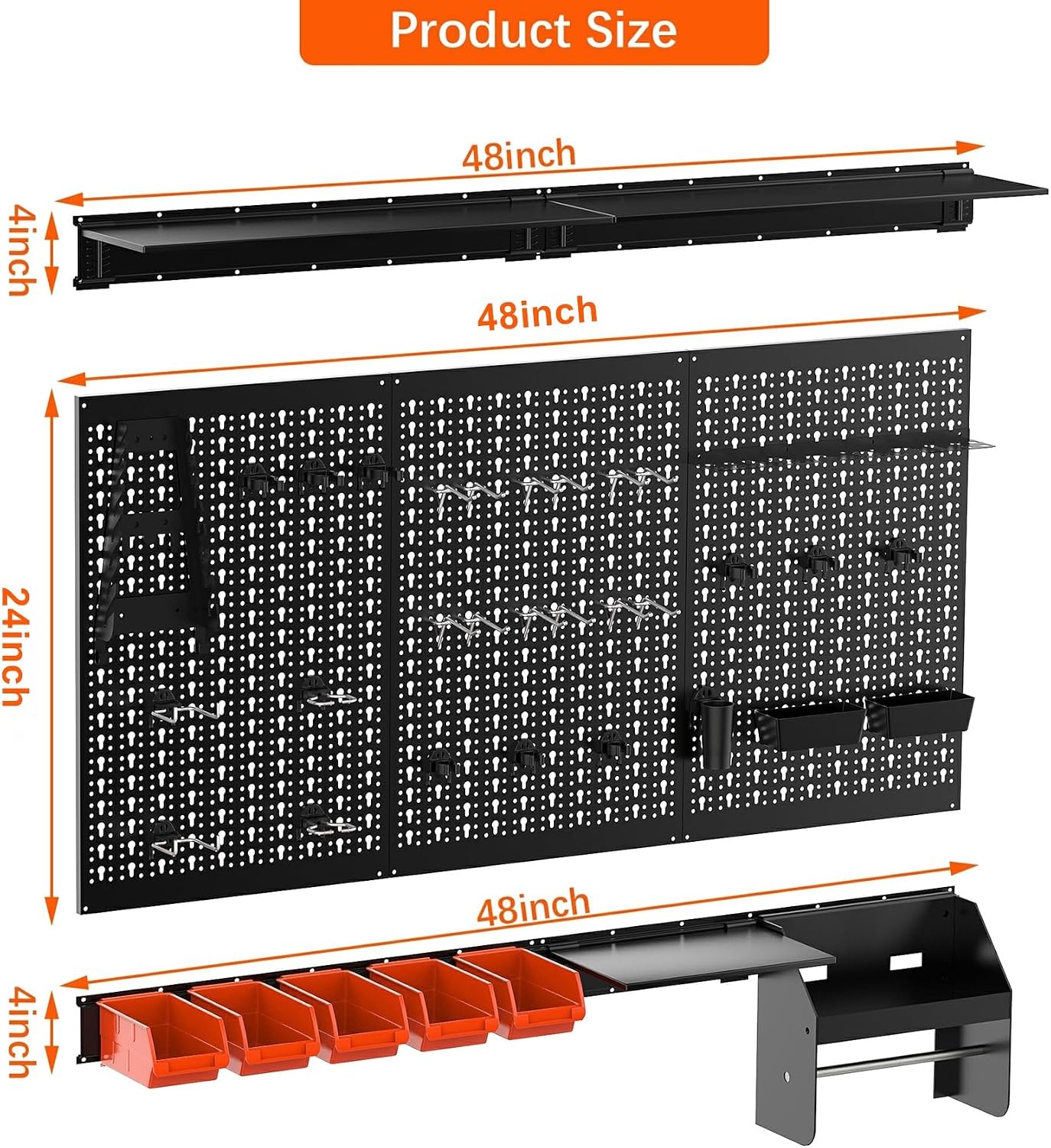 Kit de panneaux organisateurs  - Workshop Tools.Hanging Board avis et prix