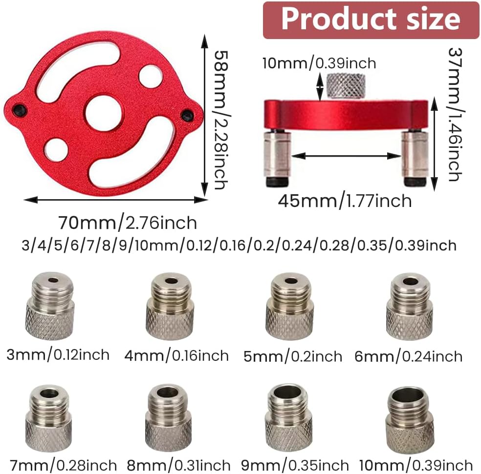 Gabarit de chevilles à centrag - Workshop Tools Sale avis et prix