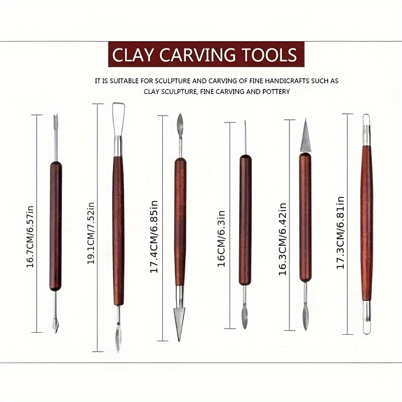 6 pièces outil de sculpture po - Workshop Tools For Carpentry avis et prix