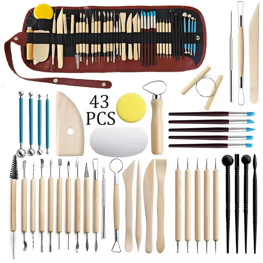 Ensemble d'outils de poterie 8 - Workshop Tools For Carpentry avis et prix