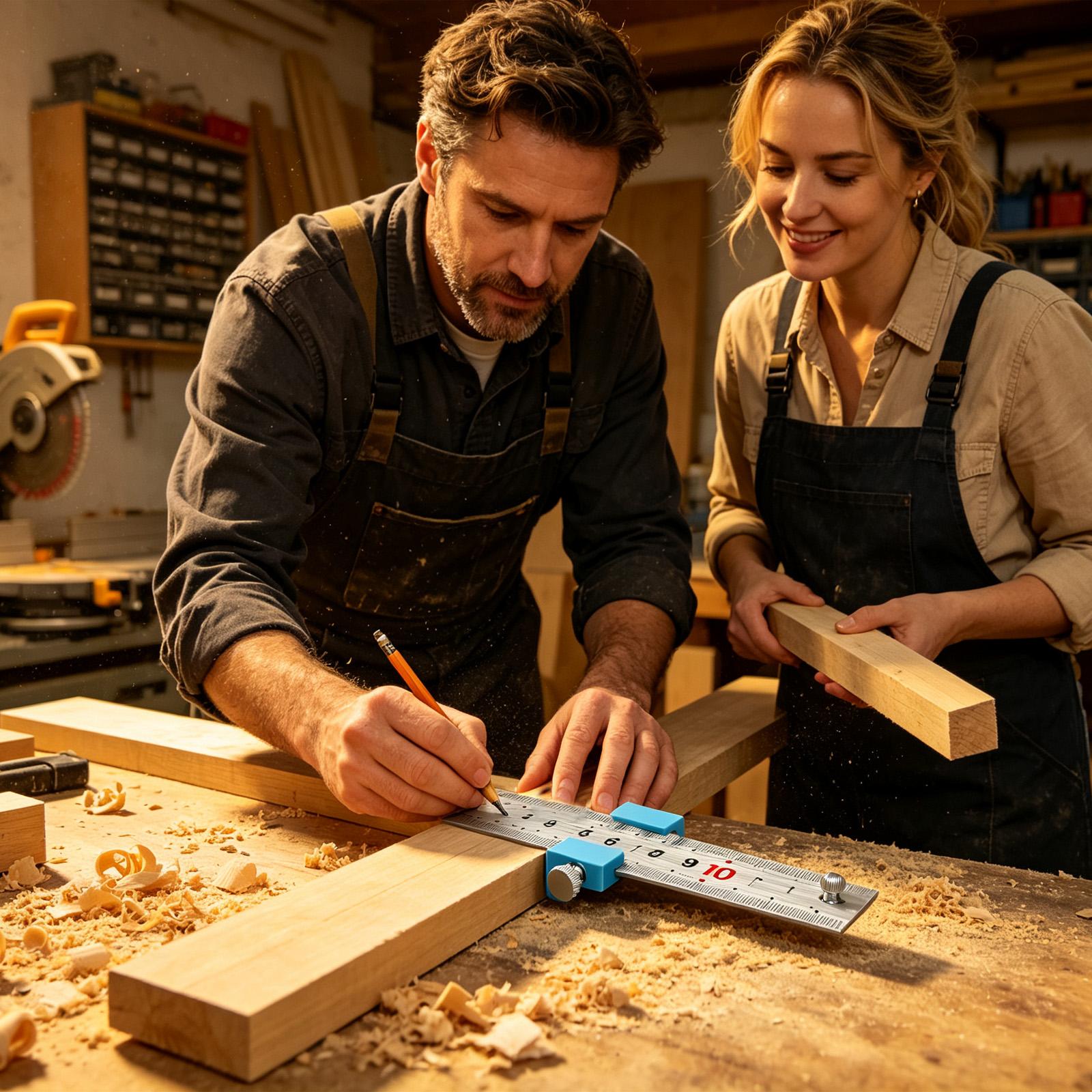 Outils de menuiserie : Règle d - Workshop Tools For Carpentry avis et prix